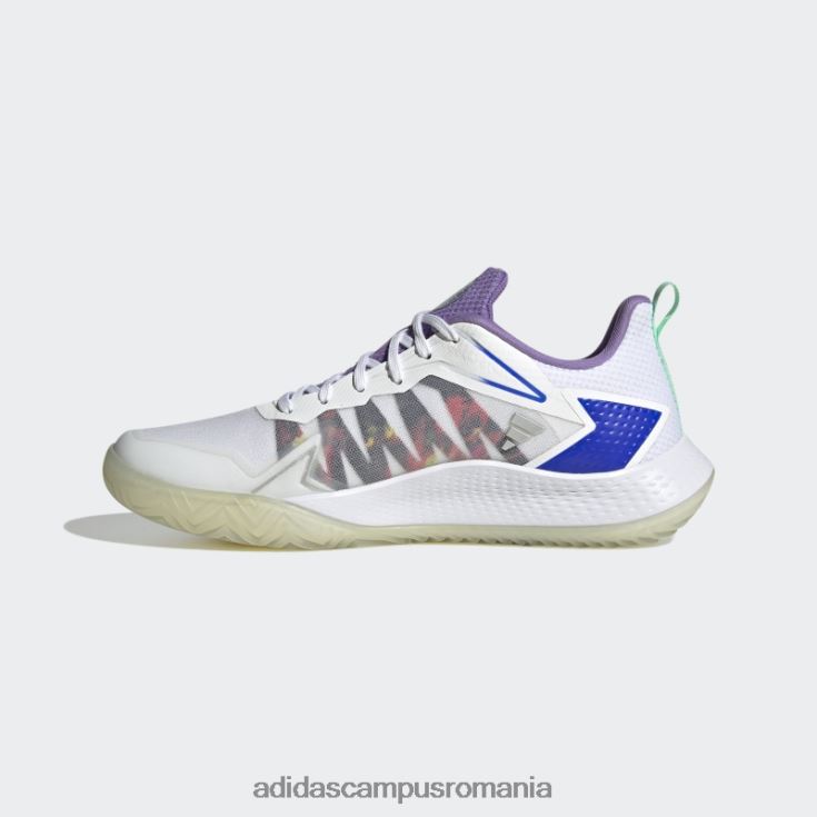 adidas campus romania pantofi de tenis de viteză sfidătoare violet femei alb/violet/albastru J266N28544