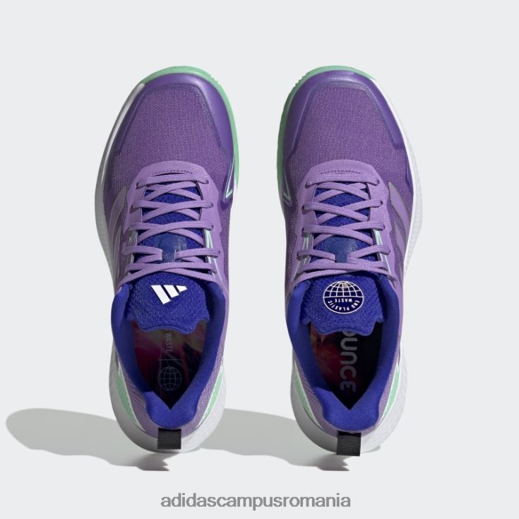adidas campus romania pantofi de tenis violet sfidător Speed ​​pe zgură femei violet/argintiu/mentă J266N216120