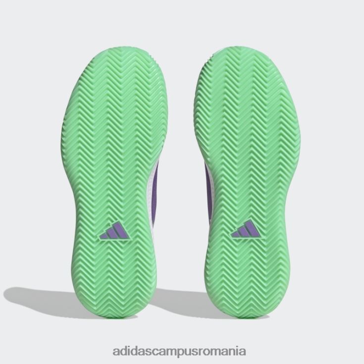 adidas campus romania pantofi de tenis violet sfidător Speed ​​pe zgură femei violet/argintiu/mentă J266N216120
