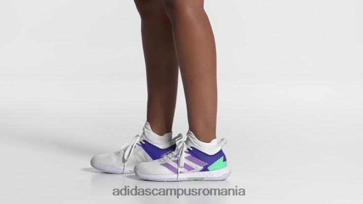 adidas campus romania pantofi tenis adizero ubersonic 4 alb femei alb/violet/argintiu J266N28557