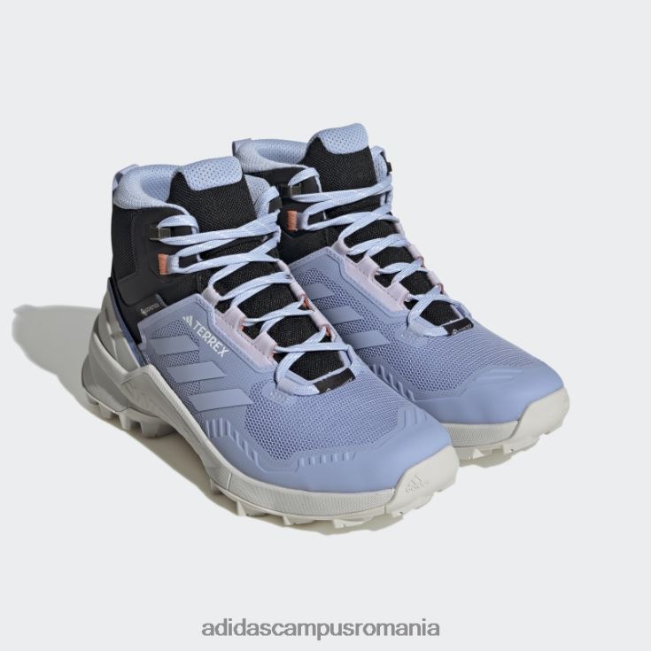 adidas campus romania albastru albastru terrex swift r3 mid gore-tex pantofi de drumeție adidas femei albastru zori/coral J266N216077