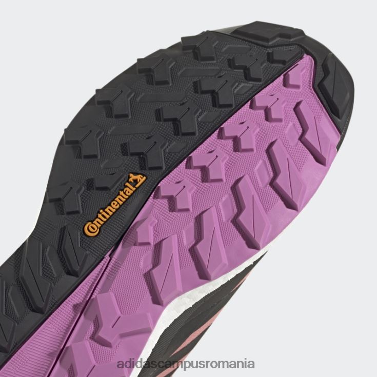 adidas campus romania pantof de drumeție roșu terrex free hiker 2 gore-tex femei roșu/negru/liliac J266N28752