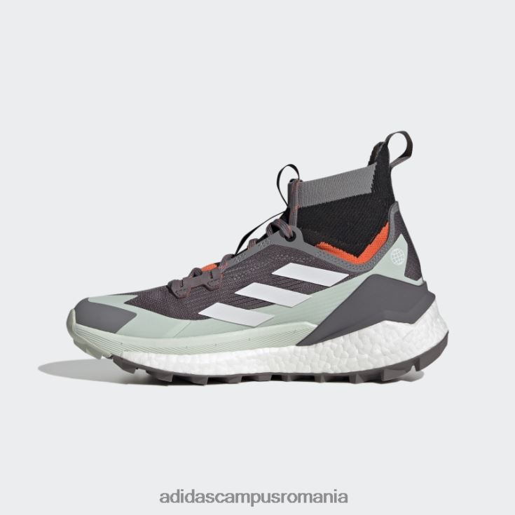 adidas campus romania pantof de drumeție terrex free hiker 2 trace gri femei urme gri/alb/portocaliu J266N28737