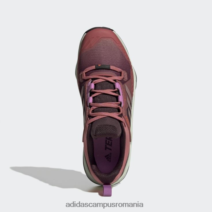 adidas campus romania pantofi de drumeție terrex swift r3 gore-tex roșii femei roșu/violet/liliac J266N28743