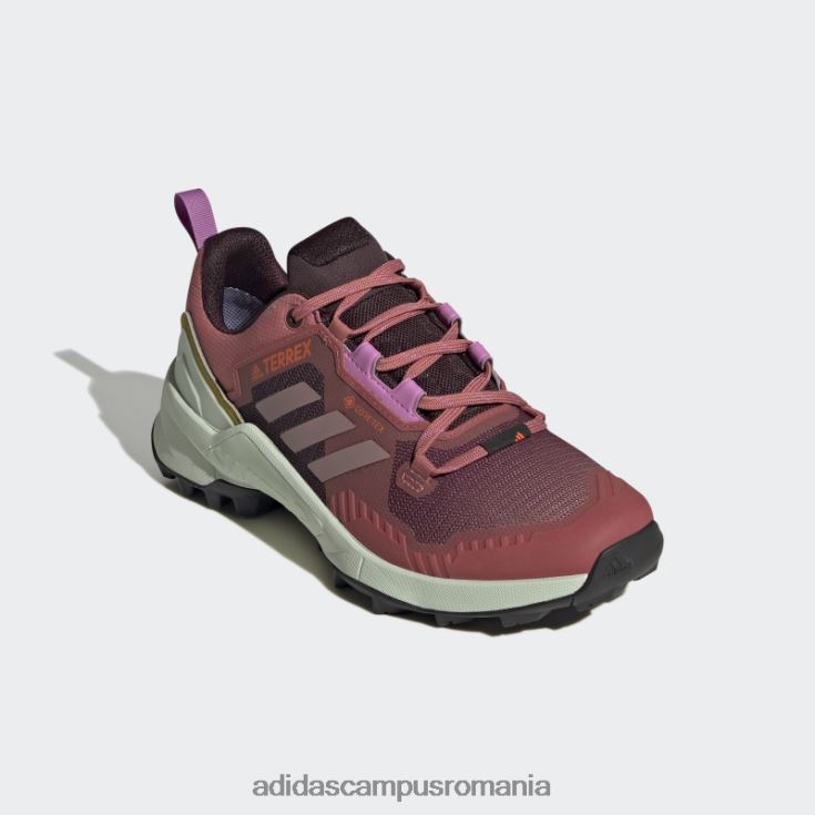 adidas campus romania pantofi de drumeție terrex swift r3 gore-tex roșii femei roșu/violet/liliac J266N28743