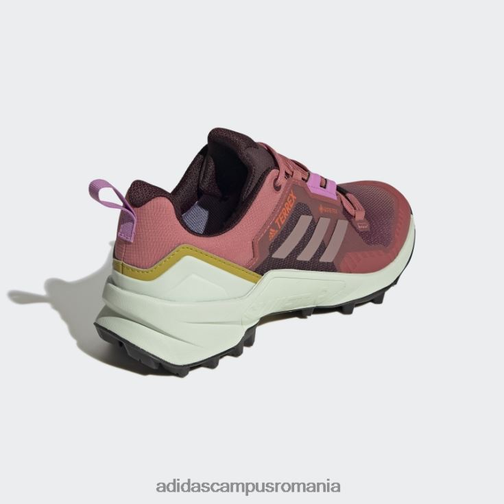 adidas campus romania pantofi de drumeție terrex swift r3 gore-tex roșii femei roșu/violet/liliac J266N28743