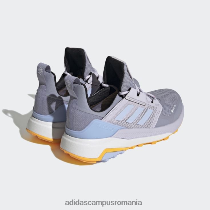 adidas campus romania silver dawn terrex trailmaker pantofi de drumeție gore-tex femei zori argintii/zori albastru/violet J266N216007