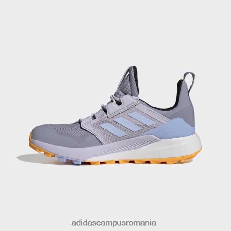 adidas campus romania silver dawn terrex trailmaker pantofi de drumeție gore-tex femei zori argintii/zori albastru/violet J266N216007