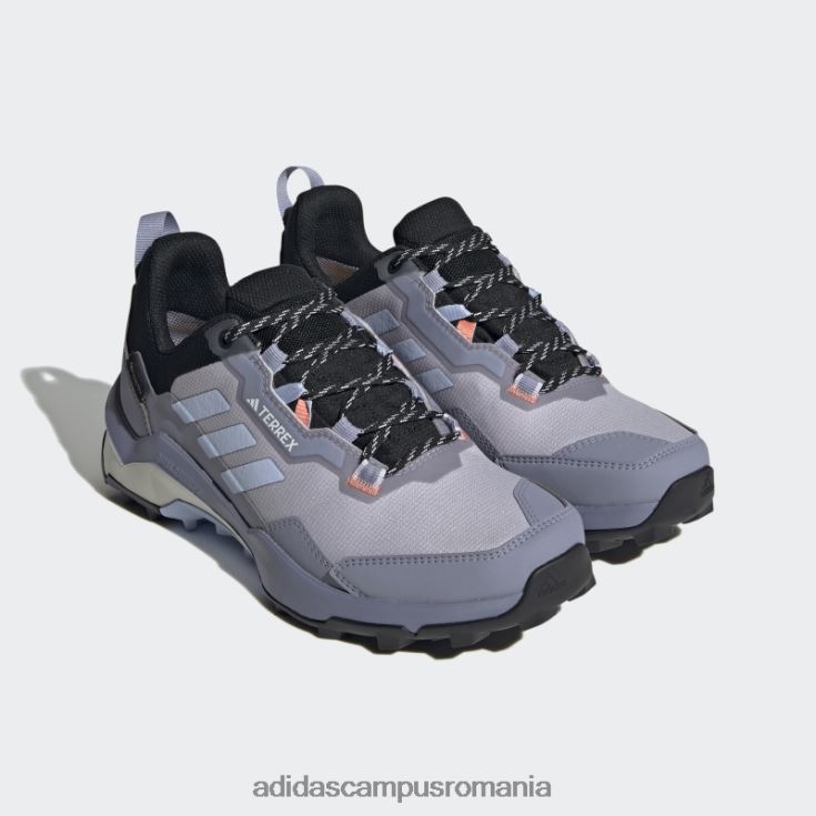 adidas campus romania silver violet terrex ax4 gore-tex pantofi de drumeție femei argintiu violet/albastru zori/auriu J266N28393