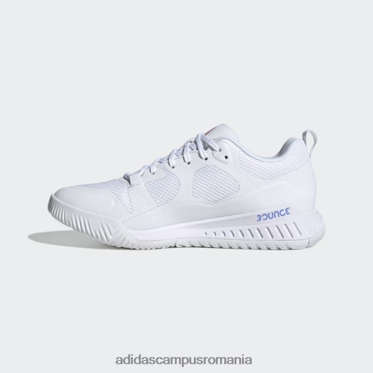 adidas campus romania pantofi alb pentru echipa bounce 2.0 adidas femei alb/albastru/fucsia J266N216137