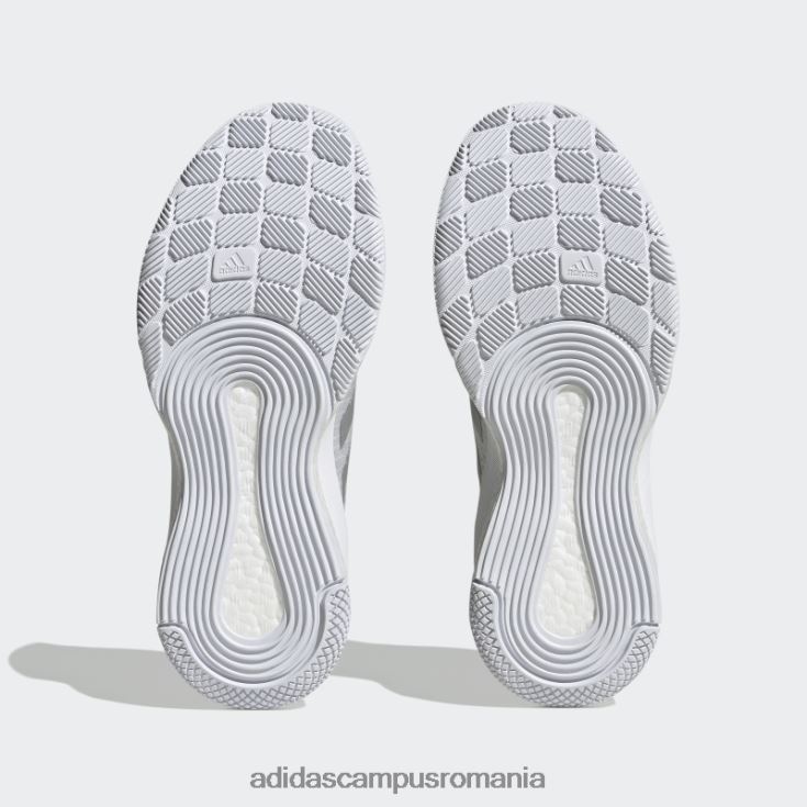 adidas campus romania pantofi albi crazyflight femei alb/argintiu J266N216115