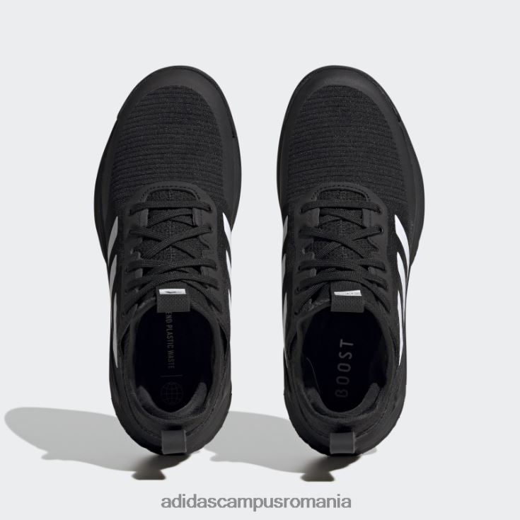 adidas campus romania pantofi crazyflight mid negri adidas femei negru/alb/carbon J266N216104
