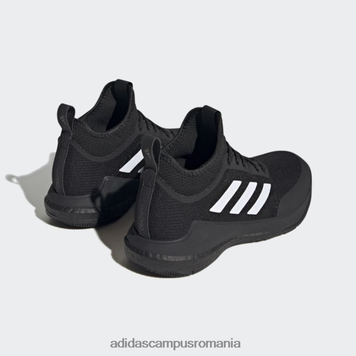 adidas campus romania pantofi crazyflight mid negri adidas femei negru/alb/carbon J266N216104