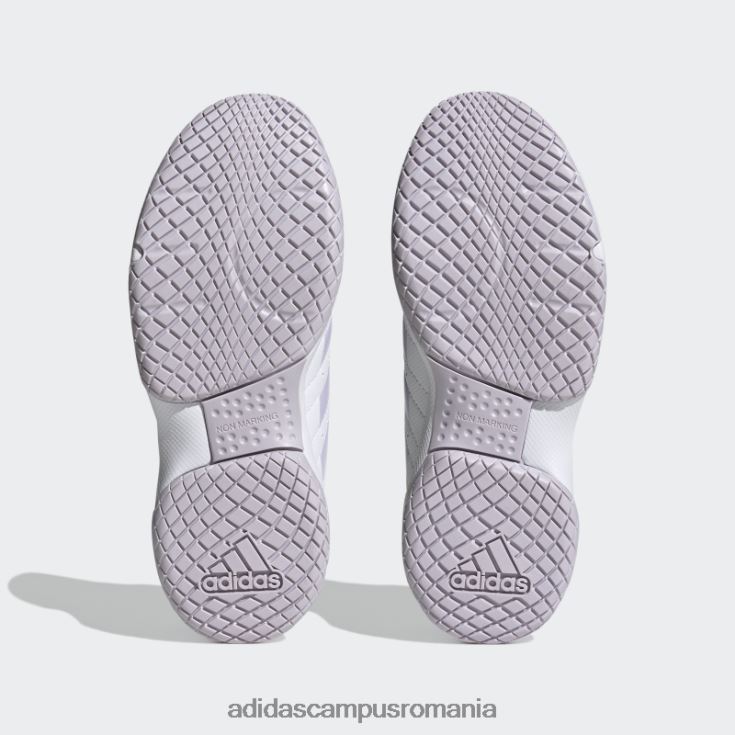 adidas campus romania pantofi indoor ligra 7 alb femei alb/argintiu zori/albastru J266N215988