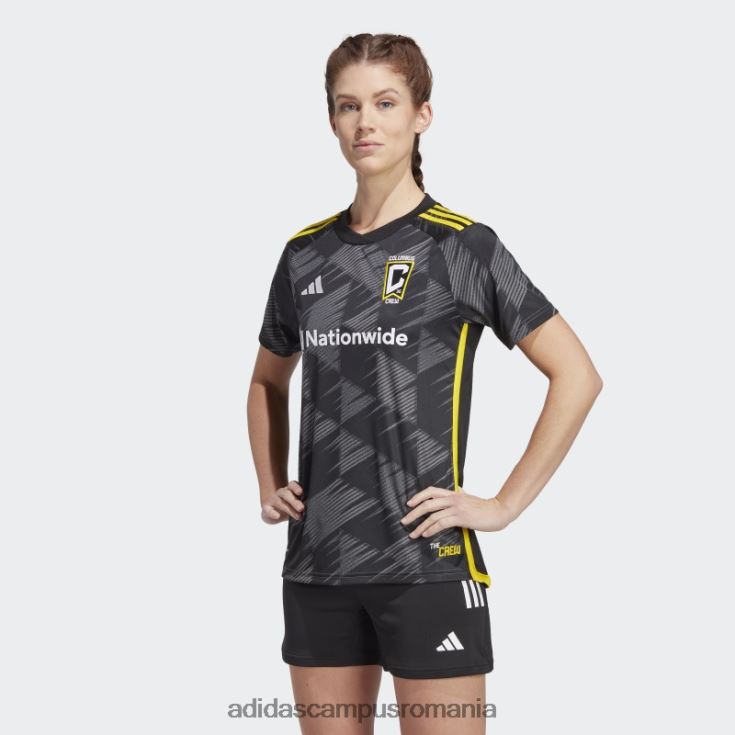 adidas campus romania Columbus Crew 23/24 deplasare tricou galben elegant femei galben închis J266N222886