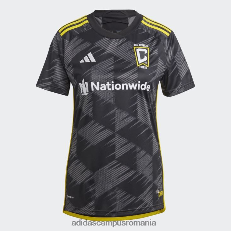 adidas campus romania Columbus Crew 23/24 deplasare tricou galben elegant femei galben închis J266N222886