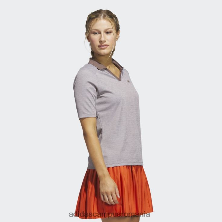 adidas campus romania Earth ultimate365 tour neprezentare tricou polo de golf cu jumătate de mânecă femei Pământ J266N222816