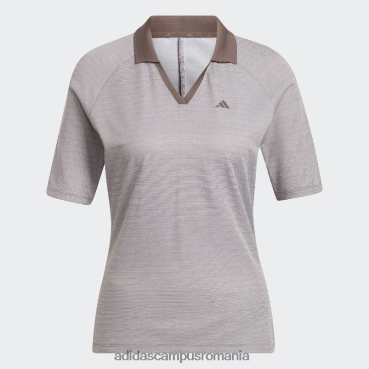 adidas campus romania Earth ultimate365 tour neprezentare tricou polo de golf cu jumătate de mânecă femei Pământ J266N222816