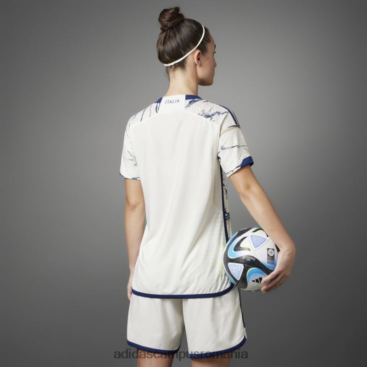adidas campus romania italia 23 deplasare tricou autentic alb femei alb J266N222892