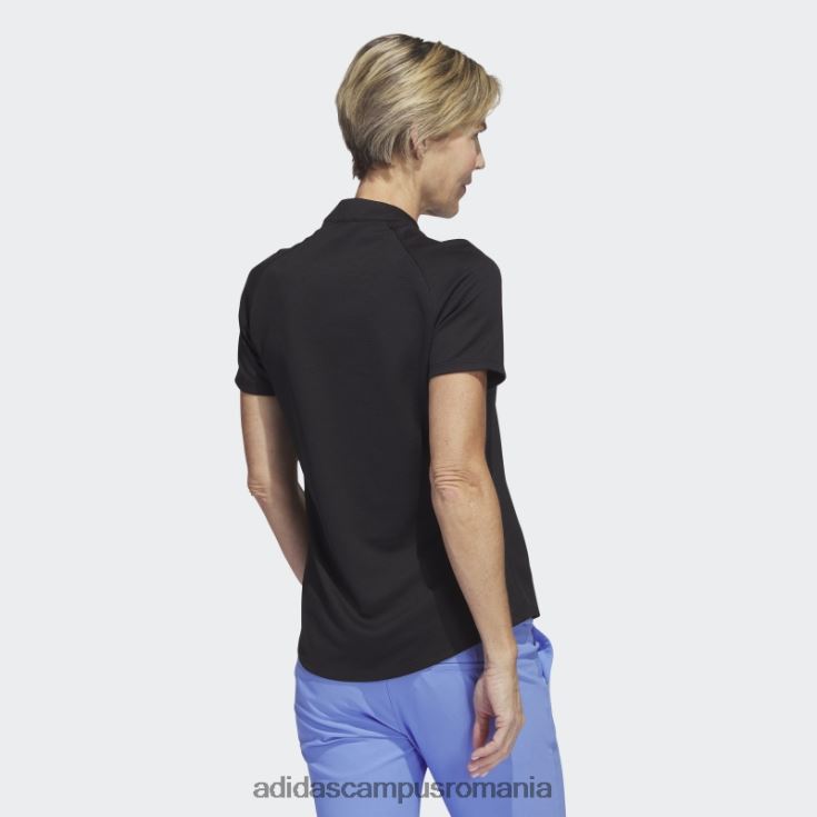 adidas campus romania polo de golf texturat negru adidas femei negru J266N222848
