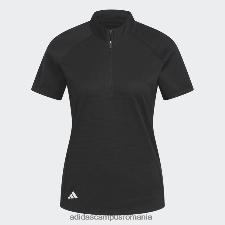 adidas campus romania polo de golf texturat negru adidas femei negru J266N222848