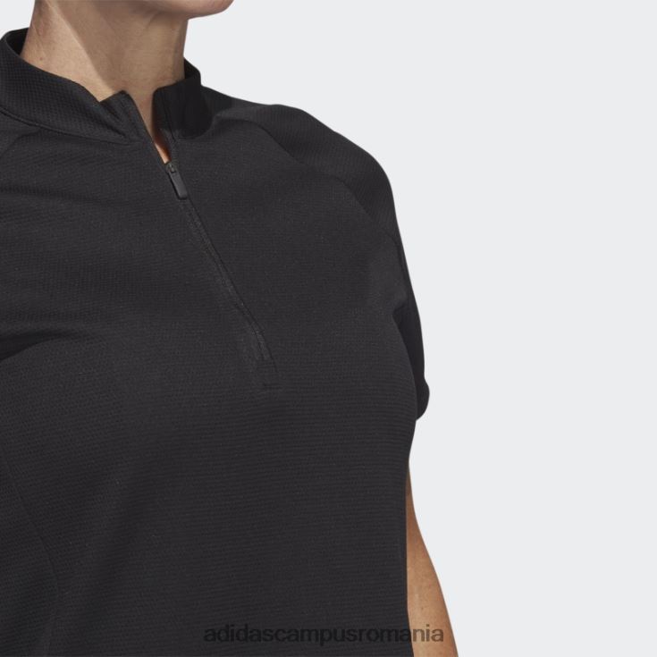adidas campus romania polo de golf texturat negru adidas femei negru J266N222848