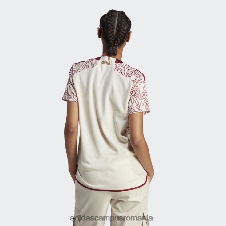 adidas campus romania tricou alb Mexic 22 deplasare femei alb J266N222601