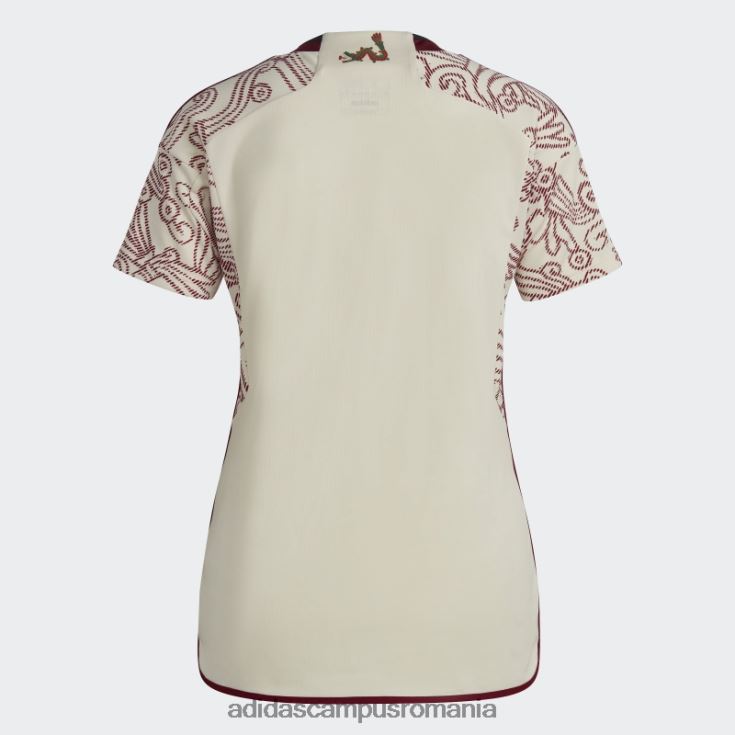 adidas campus romania tricou alb Mexic 22 deplasare femei alb J266N222601