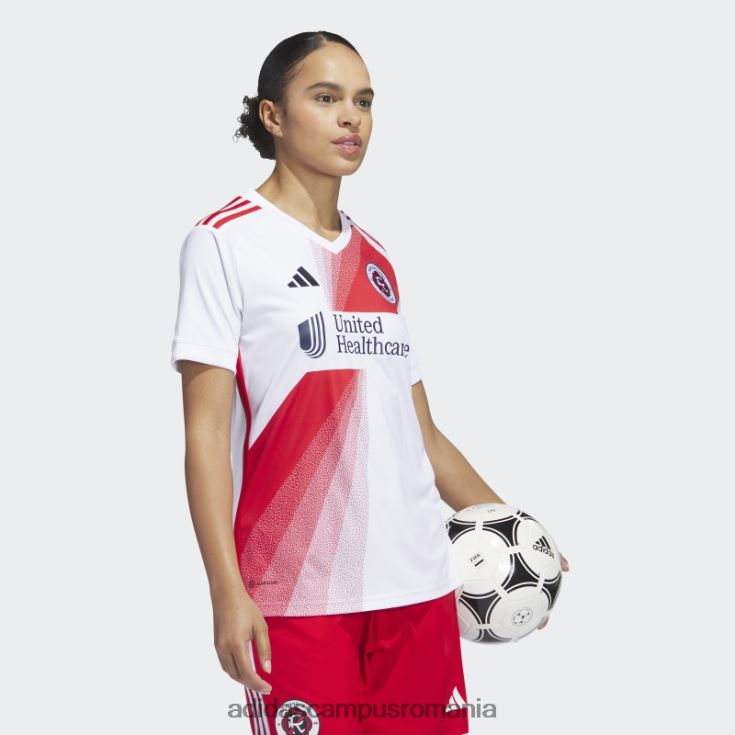 adidas campus romania tricou alb New England Revolution 23/24 deplasare femei alb roșu J266N222955