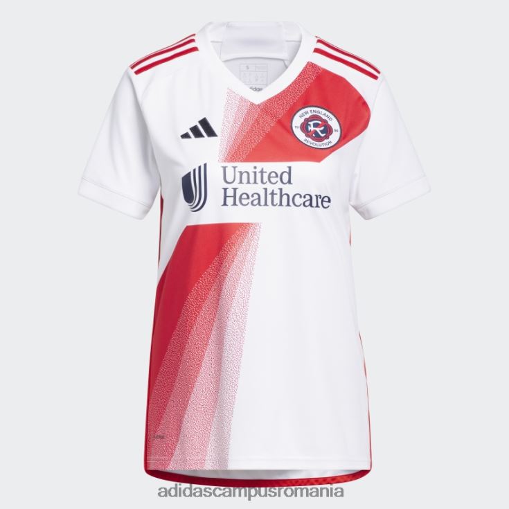 adidas campus romania tricou alb New England Revolution 23/24 deplasare femei alb roșu J266N222955