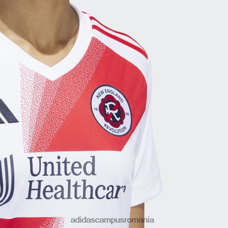 adidas campus romania tricou alb New England Revolution 23/24 deplasare femei alb roșu J266N222955