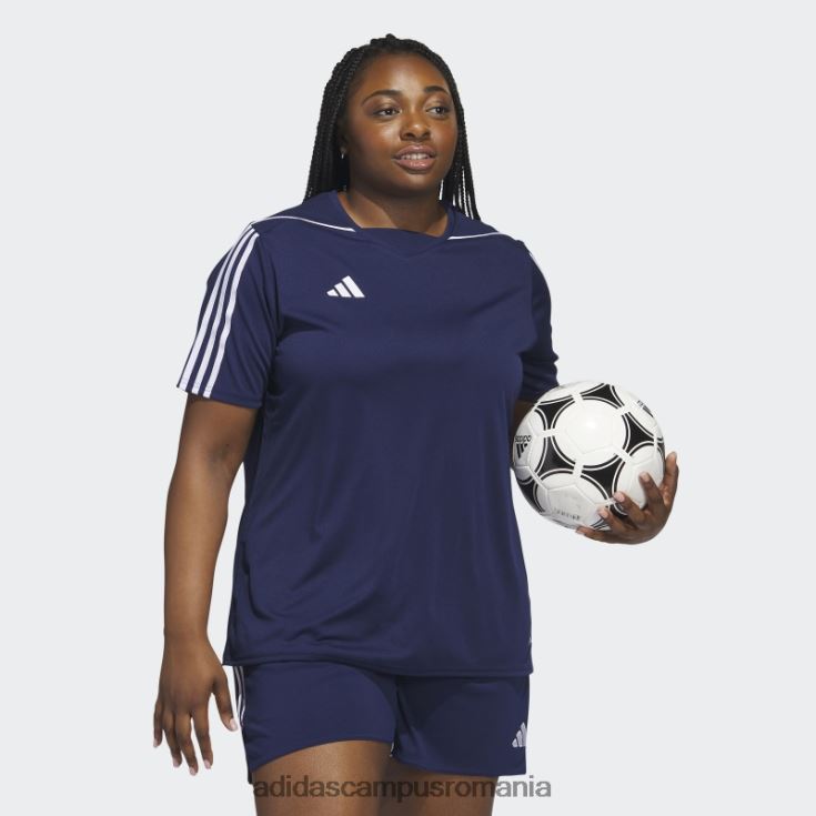 adidas campus romania tricou elegant Tiro 23 League alb femei bleumarin/alb J266N222743
