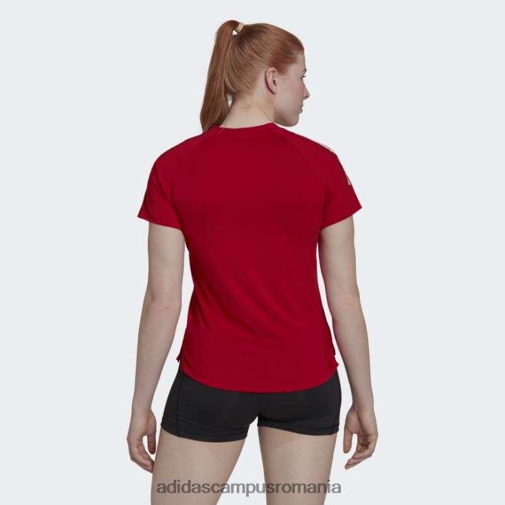 adidas campus romania tricou hilo roșu femei rosu alb J266N222654