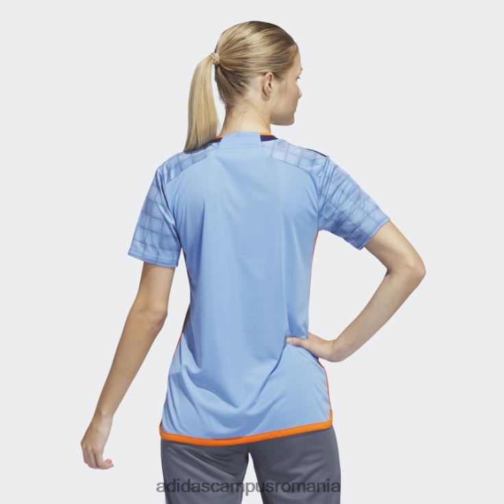 adidas campus romania tricou home adidas, albastru deschis, new york city fc 23/24 bahia femei bahia albastru deschis J266N222953
