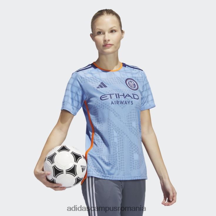 adidas campus romania tricou home adidas, albastru deschis, new york city fc 23/24 bahia femei bahia albastru deschis J266N222953