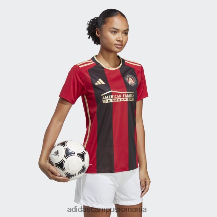adidas campus romania tricou home atlanta united fc 23/24 negru adidas femei negru/rosu victorie J266N222908
