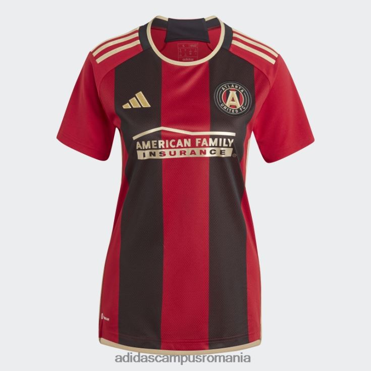 adidas campus romania tricou home atlanta united fc 23/24 negru adidas femei negru/rosu victorie J266N222908
