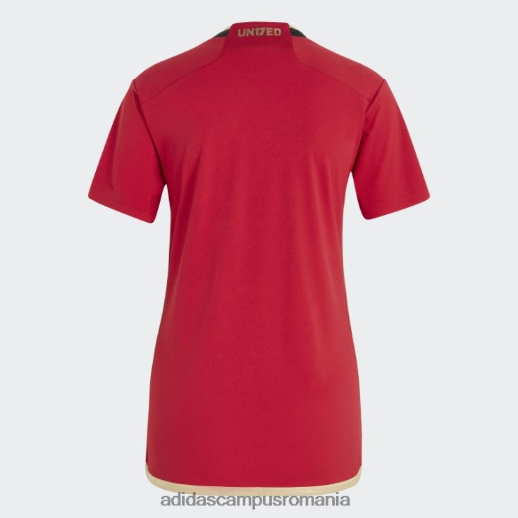 adidas campus romania tricou home atlanta united fc 23/24 negru adidas femei negru/rosu victorie J266N222908