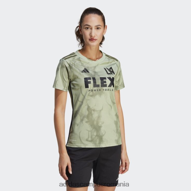 adidas campus romania tricou lime los angeles fc 23/24 deplasare adidas femei verde tei/cort J266N222851