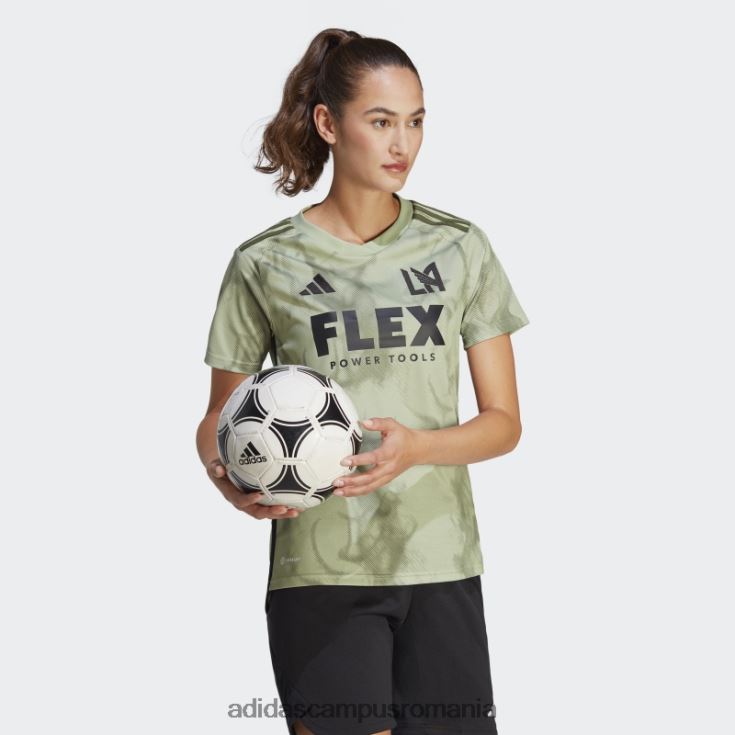 adidas campus romania tricou lime los angeles fc 23/24 deplasare adidas femei verde tei/cort J266N222851
