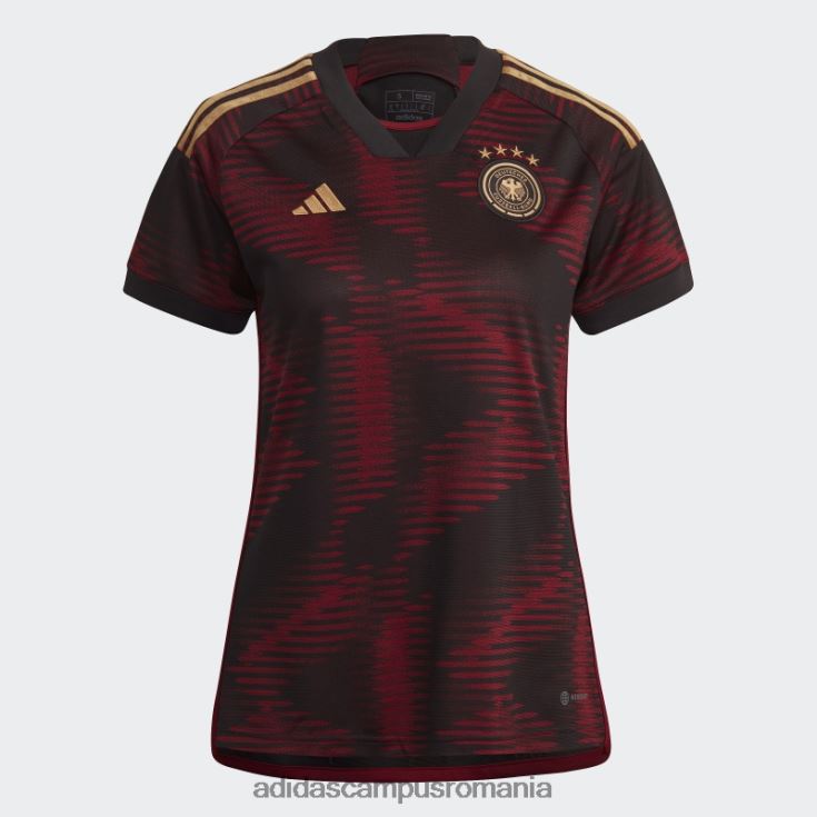 adidas campus romania tricou negru deplasare germania 22 femei negru J266N222891