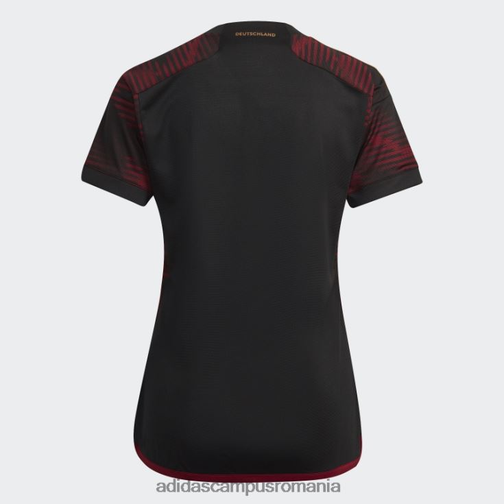 adidas campus romania tricou negru deplasare germania 22 femei negru J266N222891