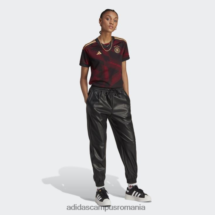 adidas campus romania tricou negru deplasare germania 22 femei negru J266N222891