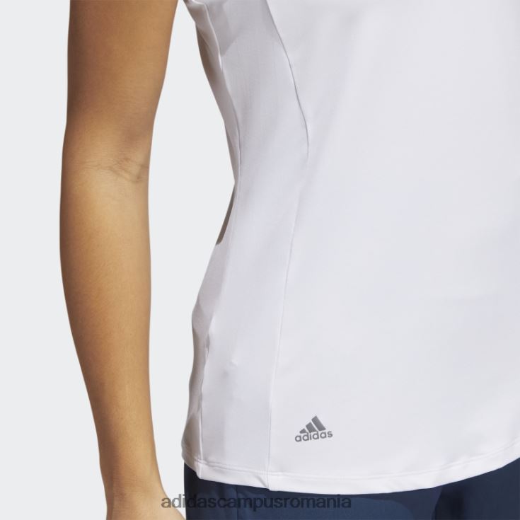 adidas campus romania tricou polo alb fără mâneci femei alb J266N222649
