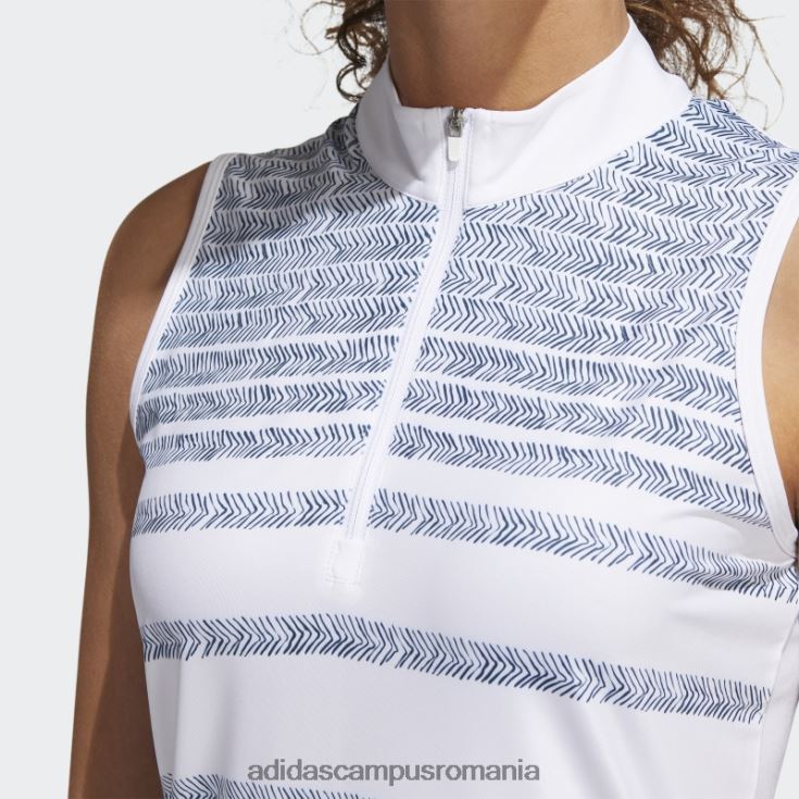 adidas campus romania tricou polo fără mâneci cu dungi în os de pește bleumarin femei marina J266N222655