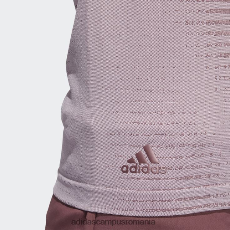 adidas campus romania tricou polo fără mâneci primeknit visiniu femei Burgundia J266N222754