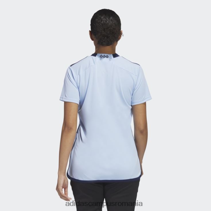 adidas campus romania tricou sporting Kansas City 23/24 acasă, albastru strălucitor femei albastru strălucitor/indigo noapte J266N222904