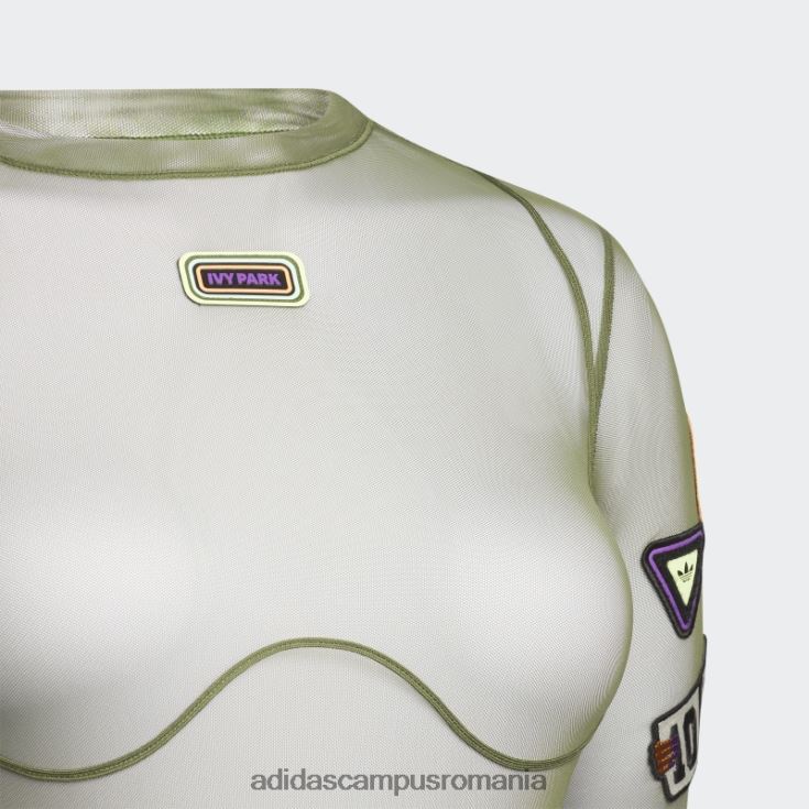 adidas campus romania Body cu plasă electrică din pin light (mărime plus) femei pin J266N223254