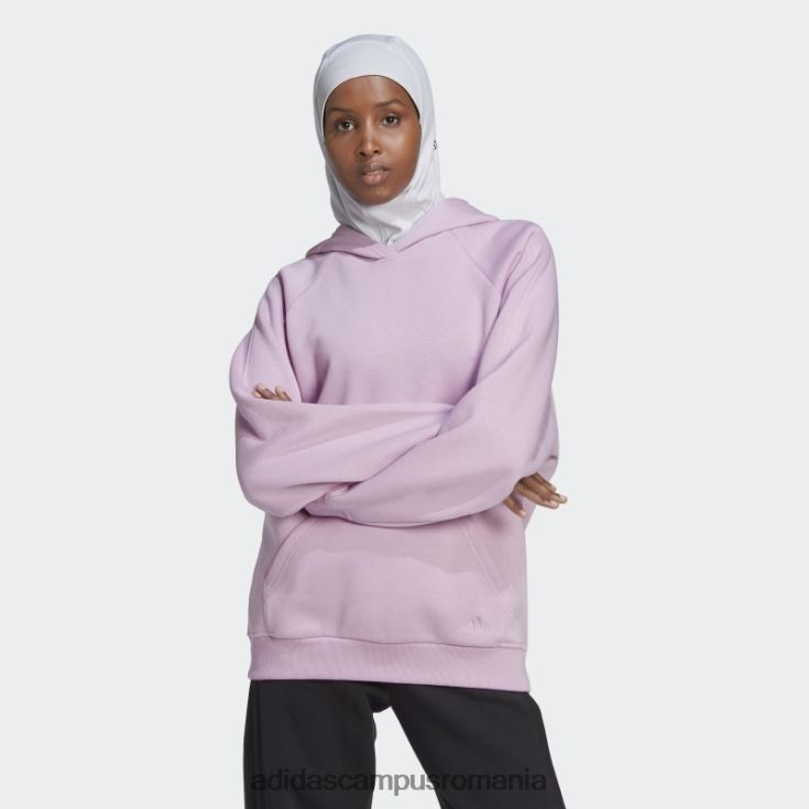 adidas campus romania all szn fleece boyfriend hanora liliac adidas femei liliac J266N223208