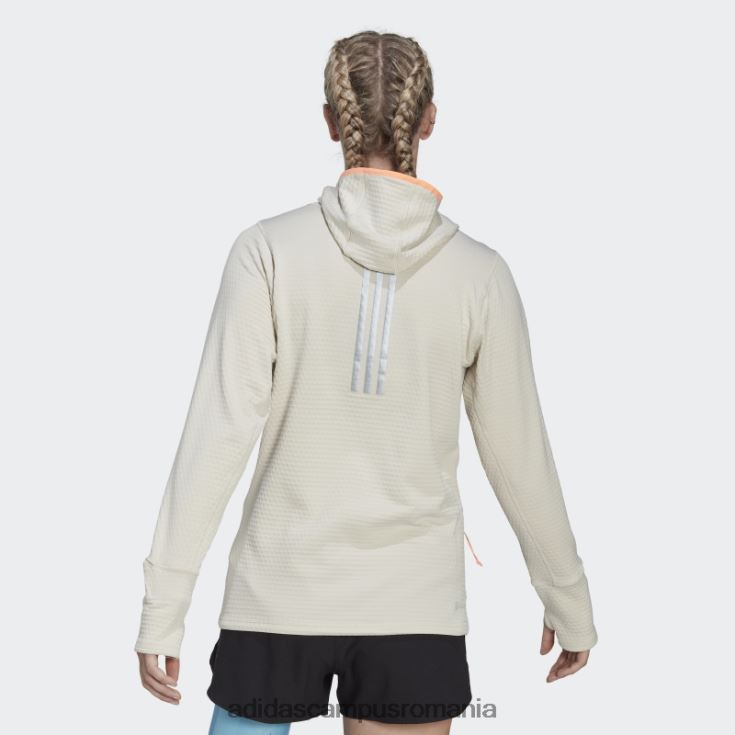 adidas campus romania aluminiu x-city fleece alergare hanorac cu mânecă lungă adidas femei aluminiu J266N223061